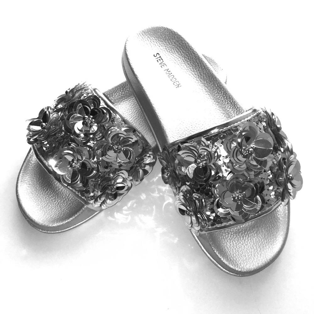 Steve Madden Nellie Floral Slides